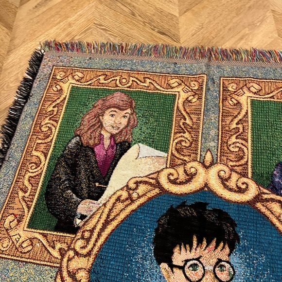 Vintage Harry Potter tapestry blanket - Picture 6 of 7